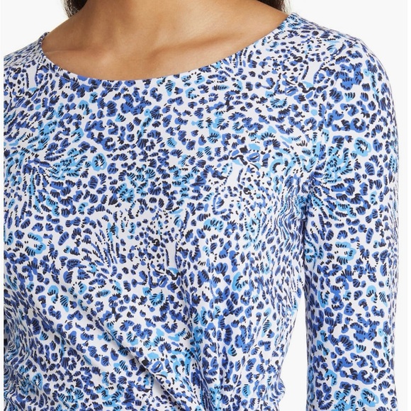 NWT - Lilly Pulitzer Bryson Long Sleeve Dress - Resort White Twisted Up. Size XS - Picture 14 of 16